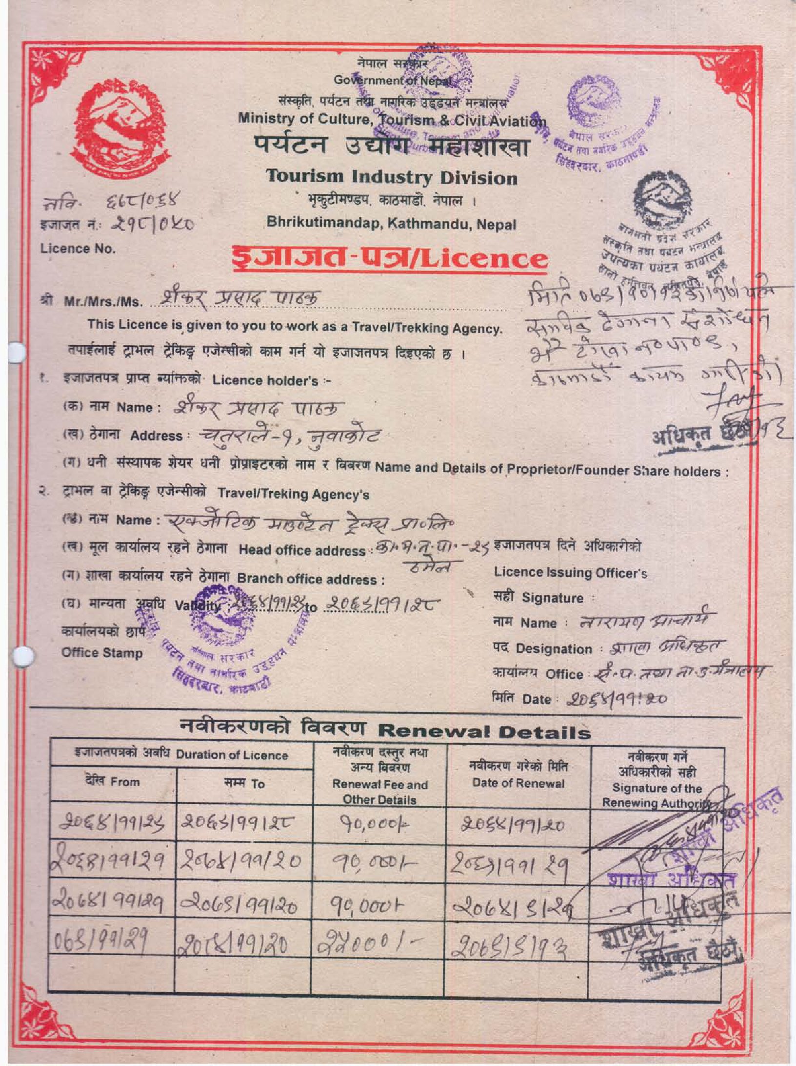 Legal Documents